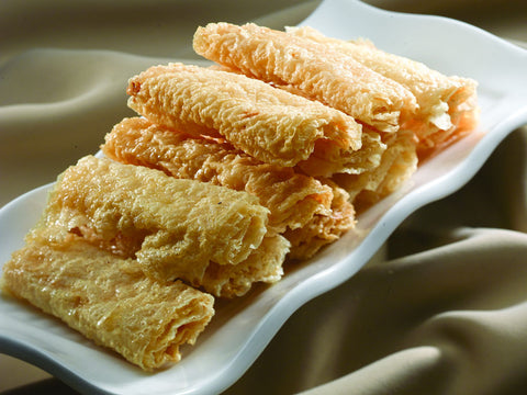 Cách làm Đậu Hủ Chả Cá chiên giòn thơm ngon chuẩn vị 9 Đậu hũ cá cuộn EB 300g - Tèobokki Store