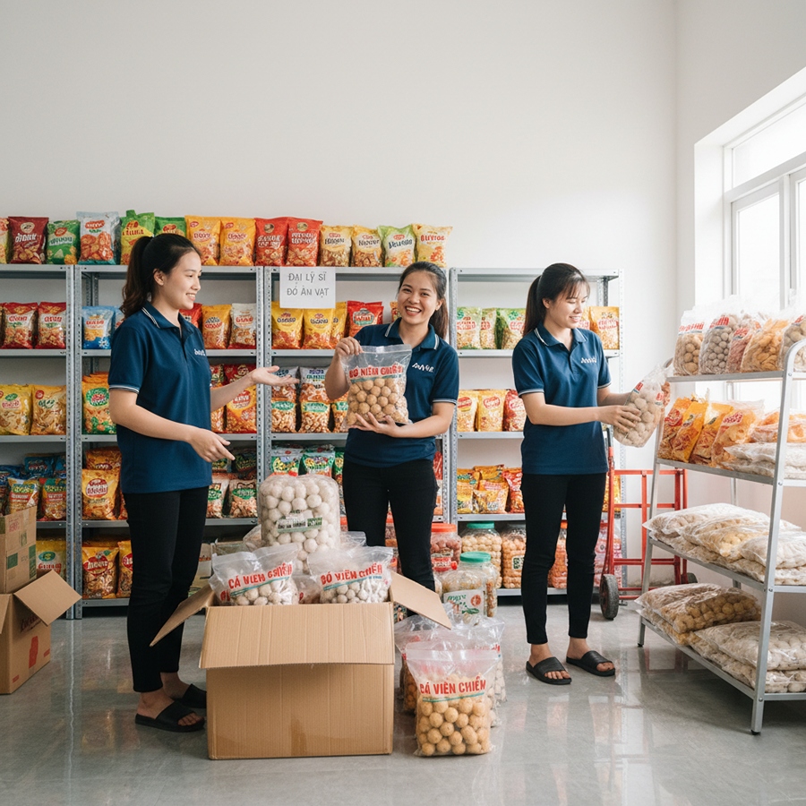 sỉ đồ ăn vặt