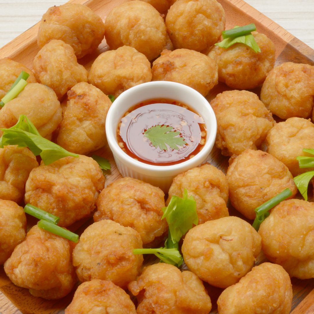 Bán tôm viên giá sỉ cho các quán ăn, nhà hàng tại TPHCM 15 Tôm Viên CP - Shrimp Ball CP | Nguyên Hà chuyên cung cấp xúc xích, pate, Jambon, thịt xông khói, thực phẩm nhập khẩu, thực phẩm giá sỉ, nguyên liệu giá sỉ